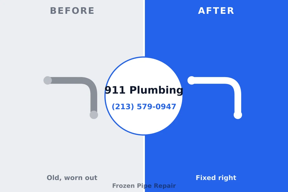 Before and after: plumbing repair Hillsboro Beach, FL